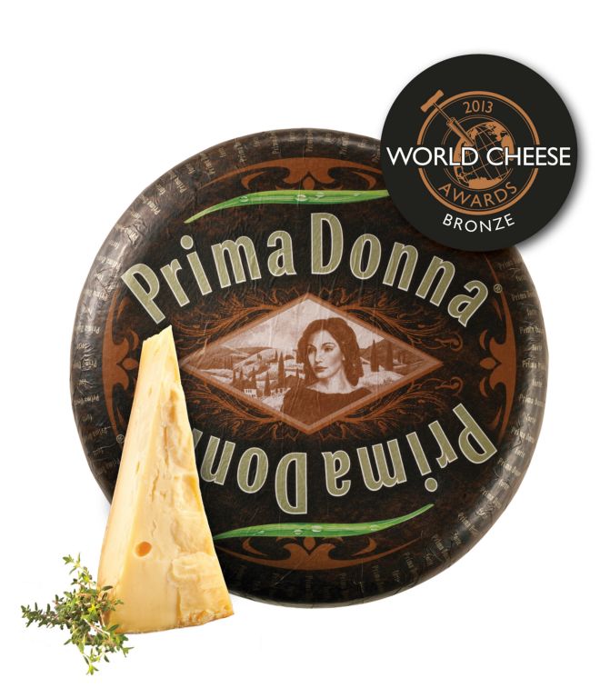 Prima Donna forte wins Bronze award at World Cheese Awards